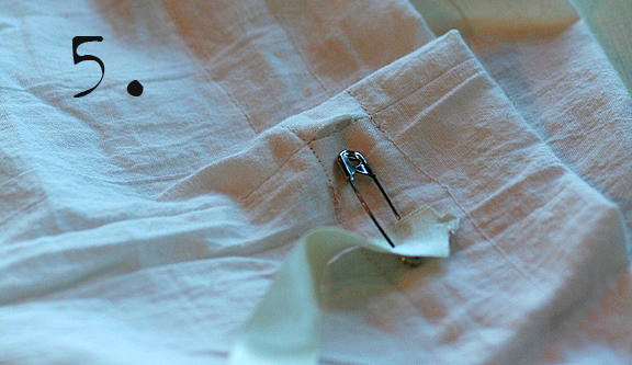 lampshade slipcover instructions step 5