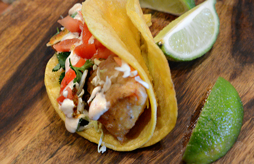 chipotle fish taco