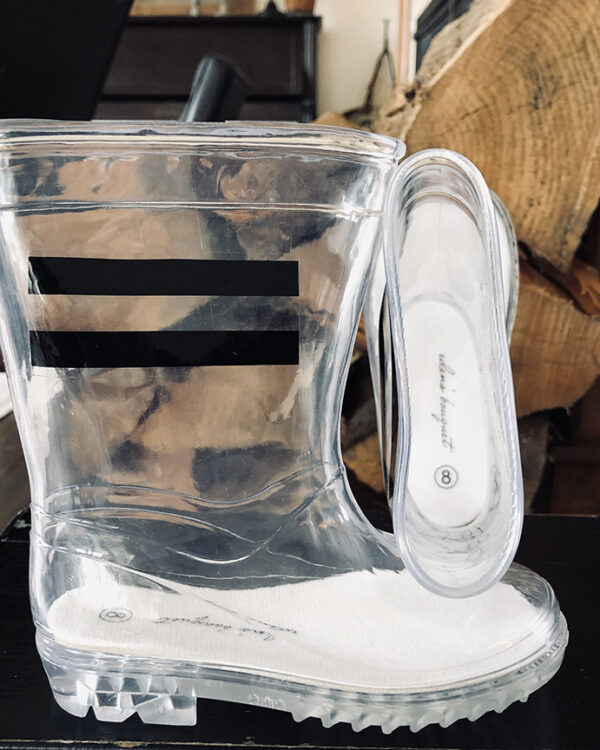 Transparent Rain Boot