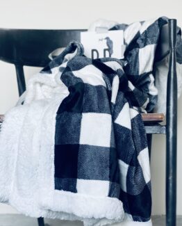 Buffalo Plaid Sherpa Blanket