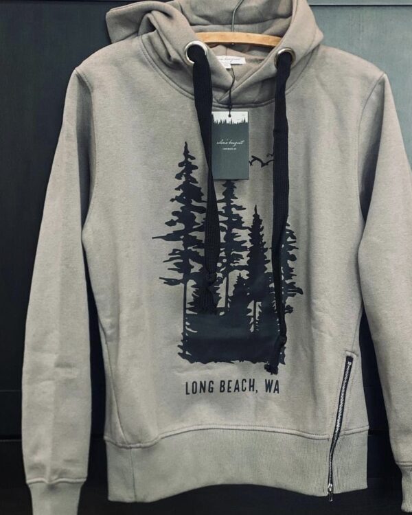 Gray Logo Hoodie