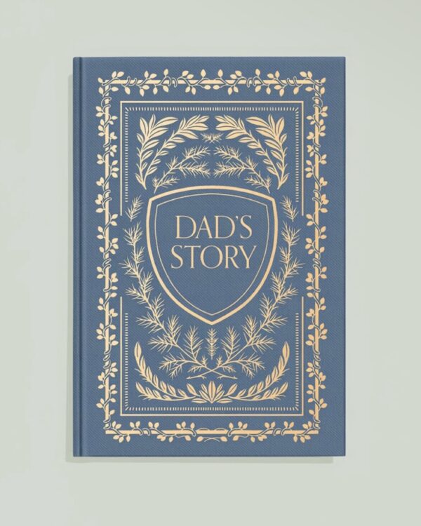 Dad's Story keepsake journal cover