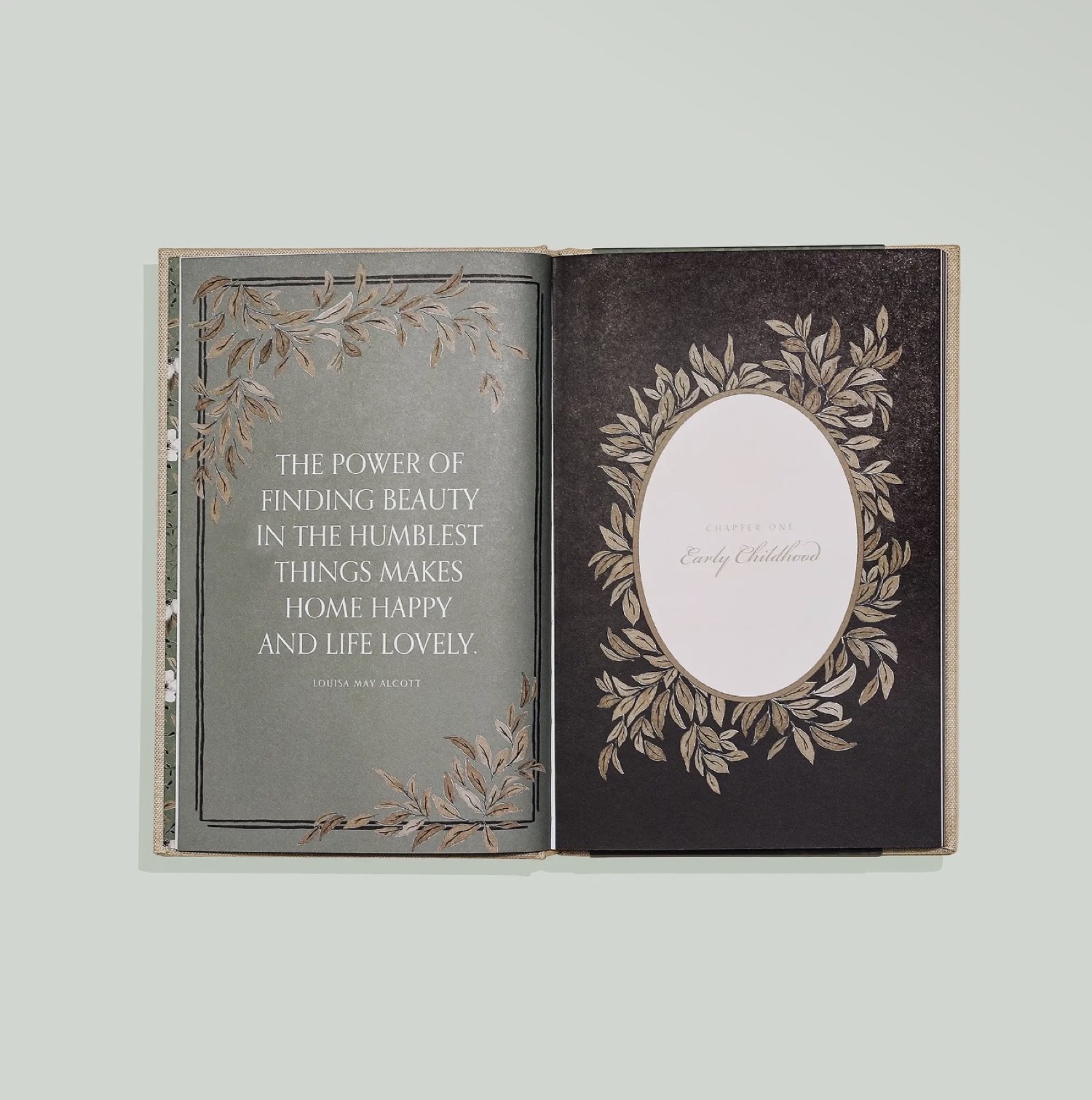Grandma's Story journal Early Childhood chapter