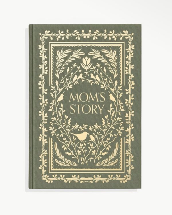 Mom's Story keepsake journal cover